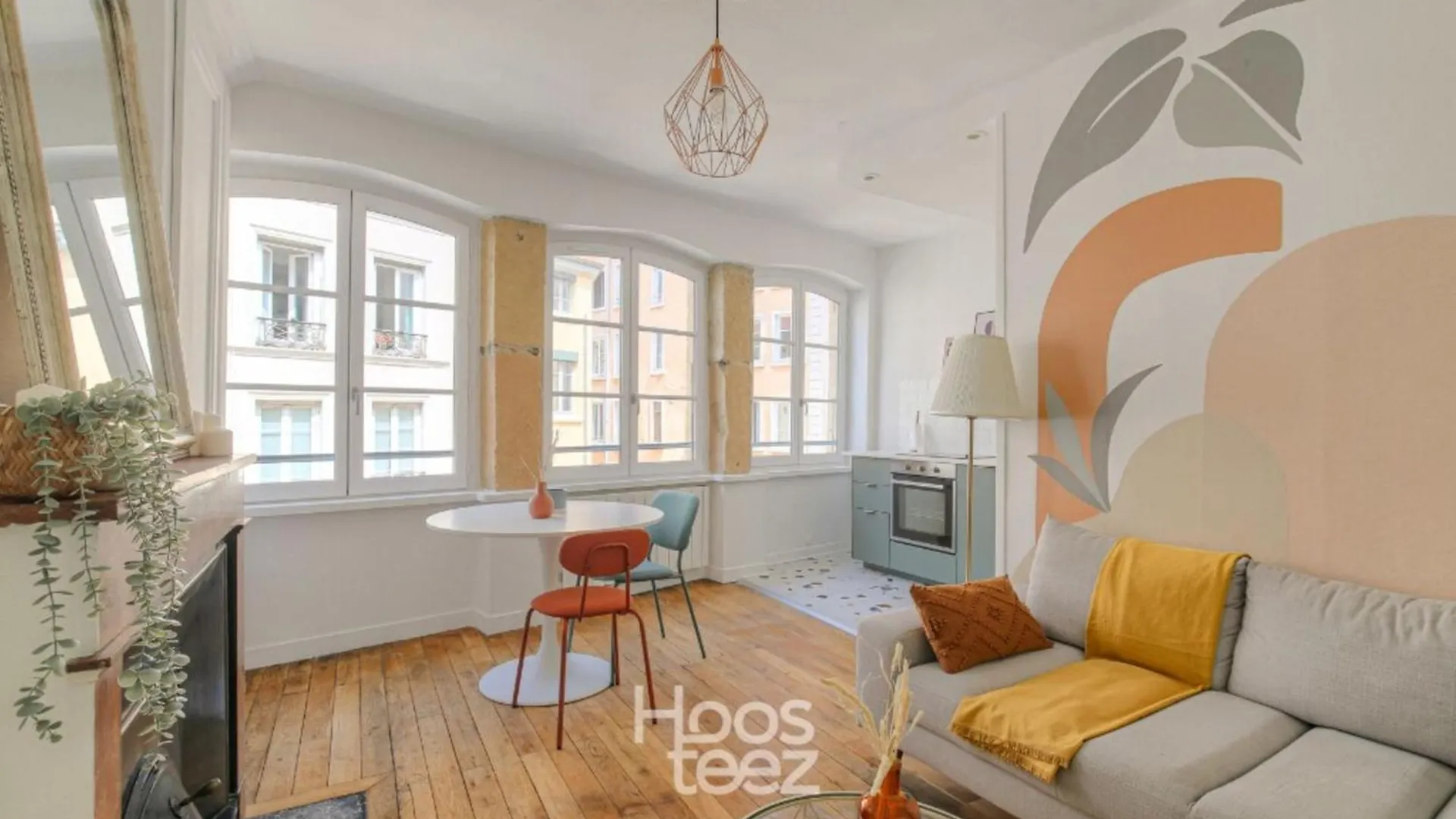 Apartamento Design Et Cosy En Hypercentre Lyon 0*,